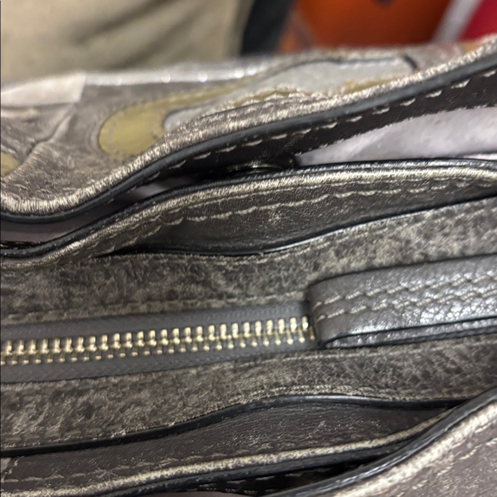 Stylish Women's Patchwork Bag - Black and Gray- minor wears but great condition - Picture 16 of 16